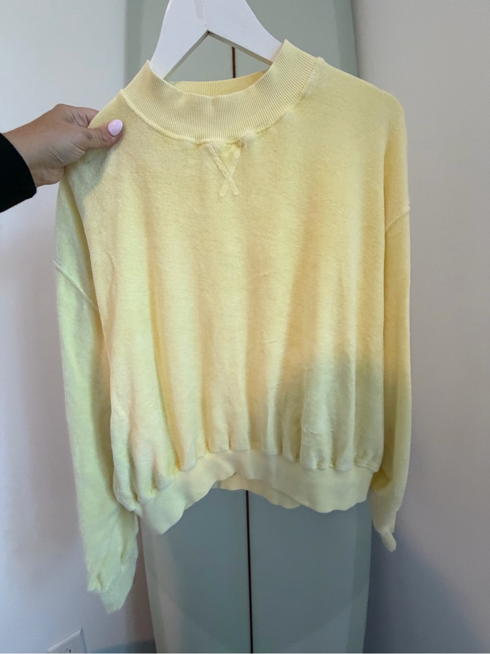 DAILY DRILLS LEMONADE TERRY VINTAGE CREW